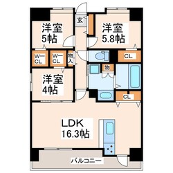 LIBTH菊陽の物件間取画像